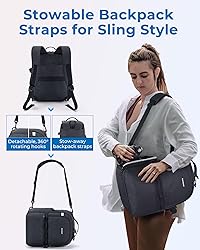 BAGSMART Camera Backpack, DSLR SLR Small Camera