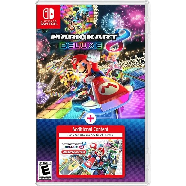 Amazon.com: Mario Kart 8 Deluxe + Super Mario Party Double Pack