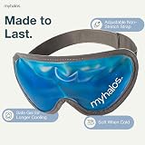 myhalos Gel Eye Mask Reusable Cooling Eye Mask Adjustable Straps view 4