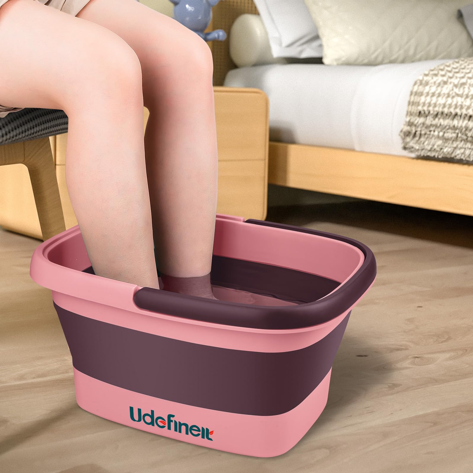 Udefineit Collapsible Foot Bath Basin with