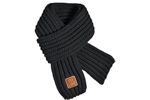 LO SHOKIM Kids Scarf Winter Children Knit Scarves Wraps Soft Windproof Neck Warmer Girls Boys Toddlers