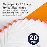 Vivo Technologies 20x Extra Large Cat Litter Tray Liners 97x43cm 2 Mil view 3