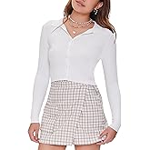 Forever 21 Womens Plaid Mini Skirt