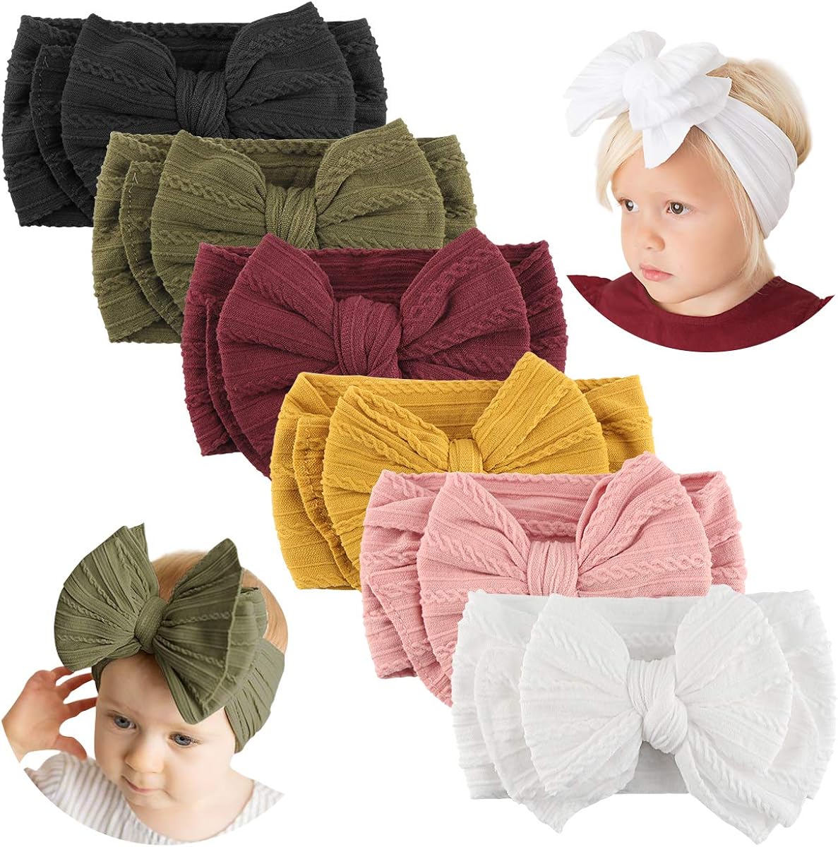 nylon infant headbands