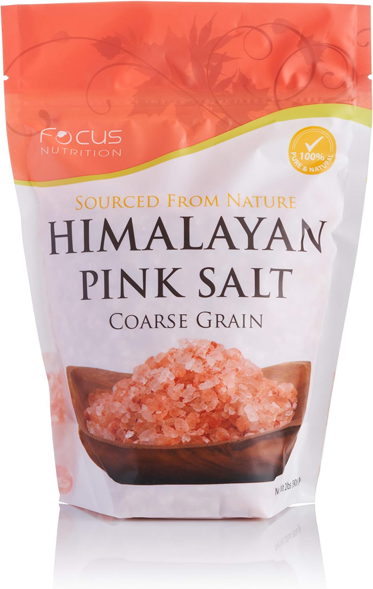 - Focus Nutrition Himalayan Pink Salt -Coarse Grain 2 lb Bag