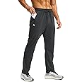 G Gradual Men's Fleece Lined Winter Pants with 3 Zipper Pockets Warm Athletic Joggers Workout Running Sweatpants for Men