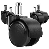 MaxGear 2" Office Chair Wheels Heavy Duty