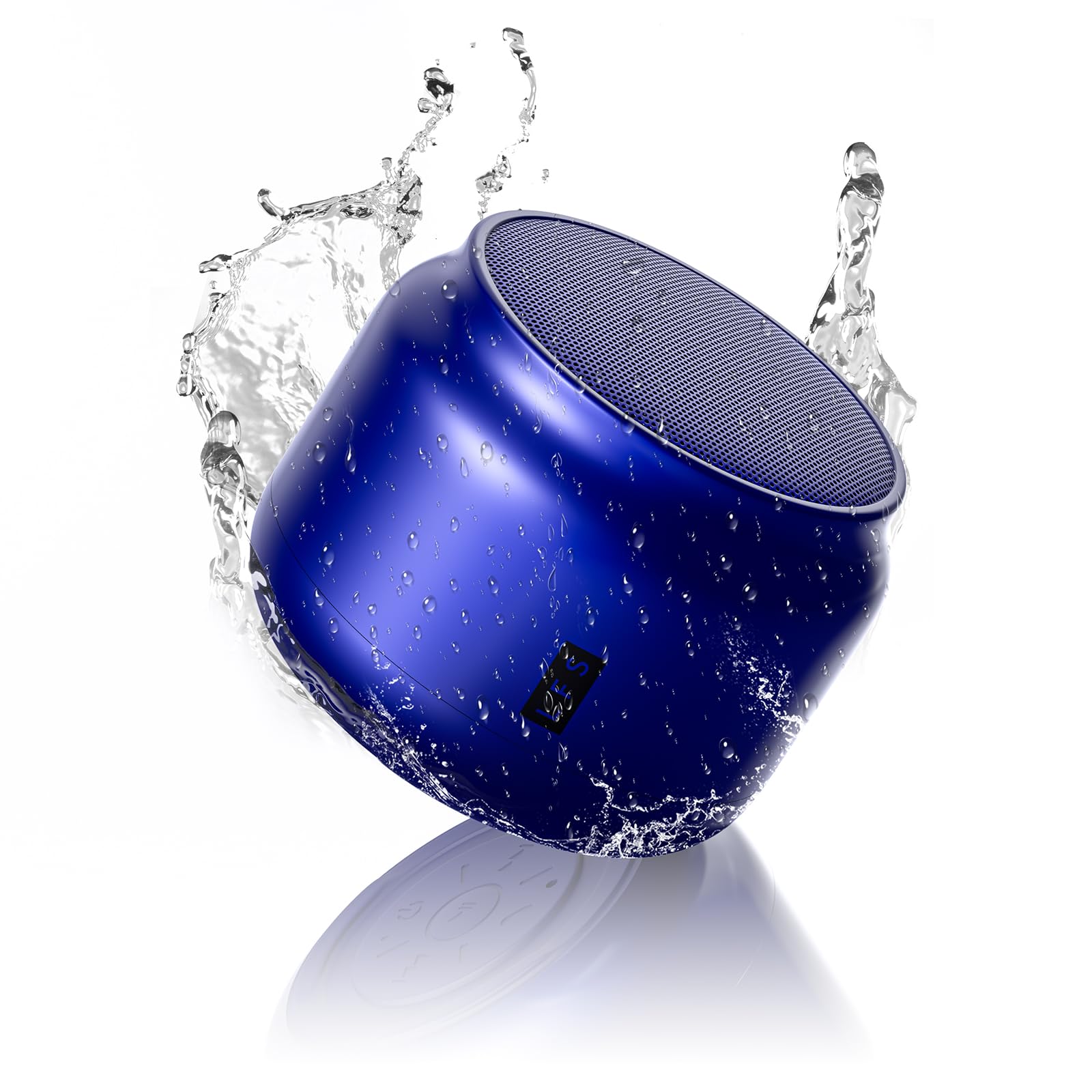 Photo 1 of LFS Portable Bluetooth Speaker,Small Bluetooth Speake,Ultra Long Play 15 Hours,TWS Pairing,Suitable for Home,Pool,Beach,Boating, Hiking, Camping for Waterproof Outdoor Mini Speaker-Blue