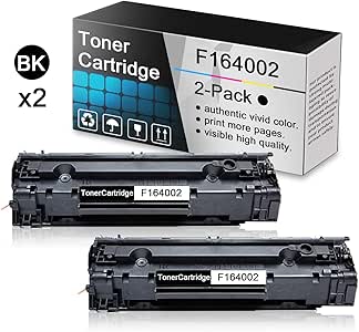 (2 Pack Black Toner Cartridge F164002) Compatible Toner Cartridge