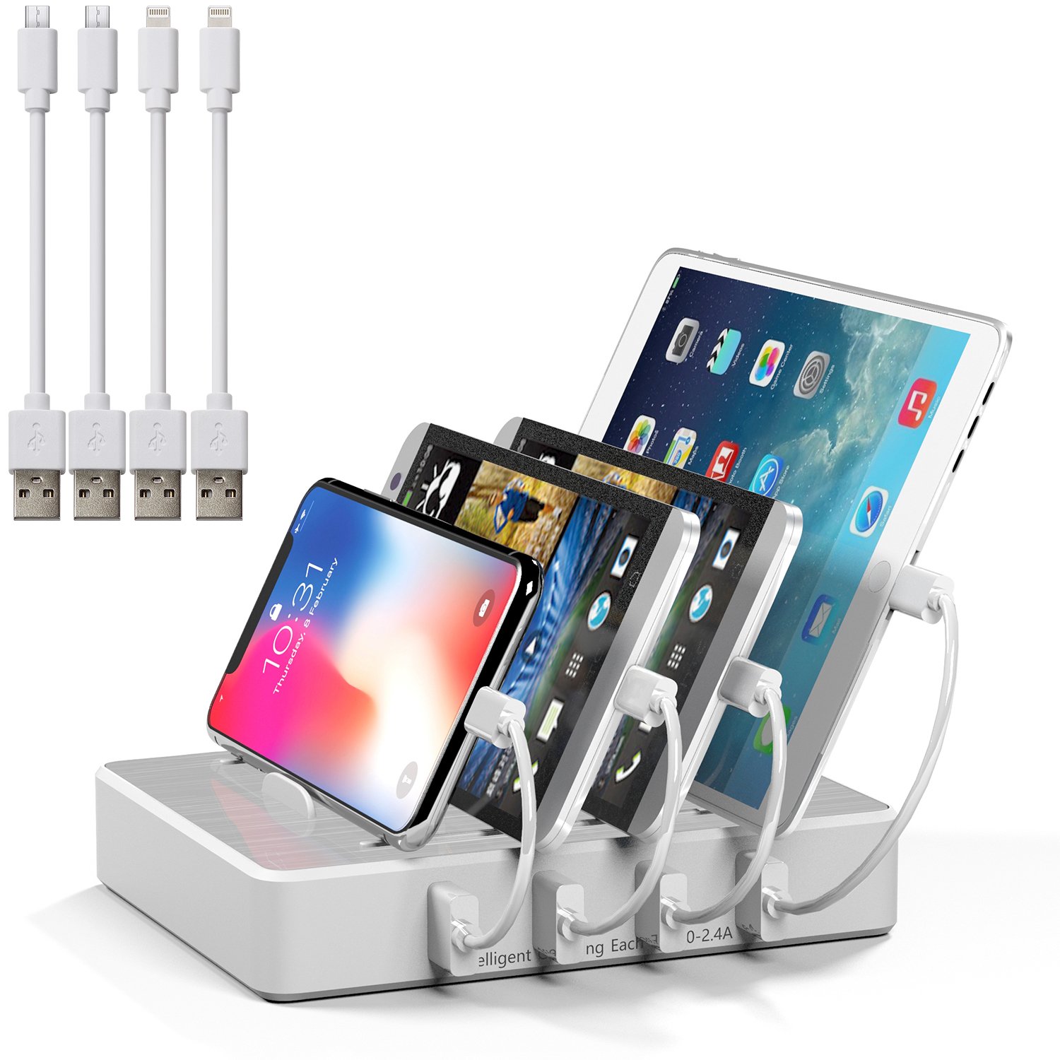 IMLEZON Multi Device Charging Station with Cables 4 Amazon.co.uk