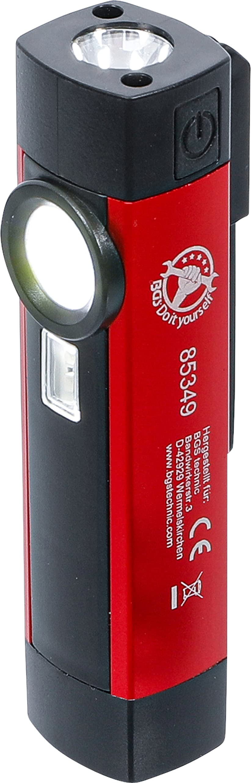 BGS Diy 85349 | COB LED / UV-Aluminum Handheld Lamp | 1 W