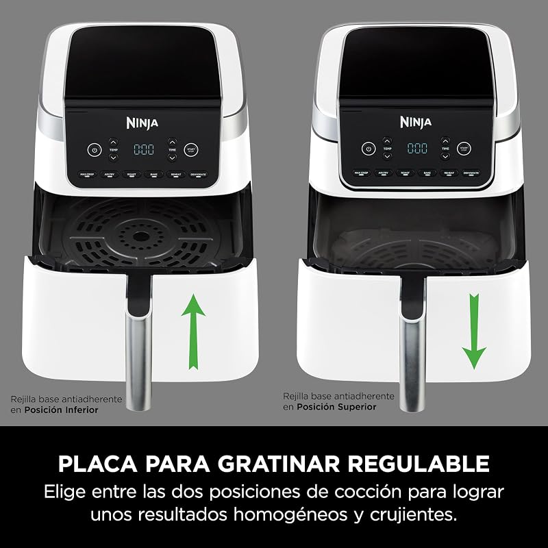 MAX PRO, Freidora de Aire sin Aceite, 6,2L, Blanco