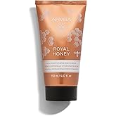 Apivita Royal Honey Rich Moisturizing Body Cream | Deeply Moisturizes, Nourishes & Replenishes with Honey & Beeswax, 150 mL / 5.07 oz
