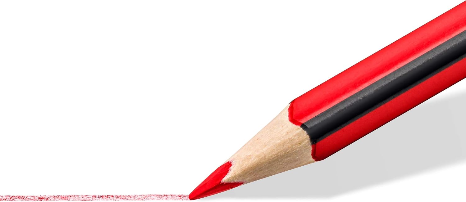 STAEDTLER Noris Colour Colouring Pencil, Increased Breaking Resistance, Triangular Shape, Ergonomic Soft Surface - Image 4
