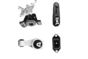 YLLSHENGYU 4Pcs Engine Motor Mount Set Fits for Nissan Sentra 2013 2014 2015 2016 2017 2018 2019 1.8L 9818 9699 9717 9712 A7382 A7376 A4360 A4374