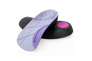 3/4 Length Arch Support Insoles for Men and Women, Large Size Planter Fasciitis High Arch Support for work boots, EVA Orthoti