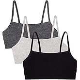 Fruit of The Loom Womens Spaghetti Strap Cotton Sports Bra - All-Day Comfort