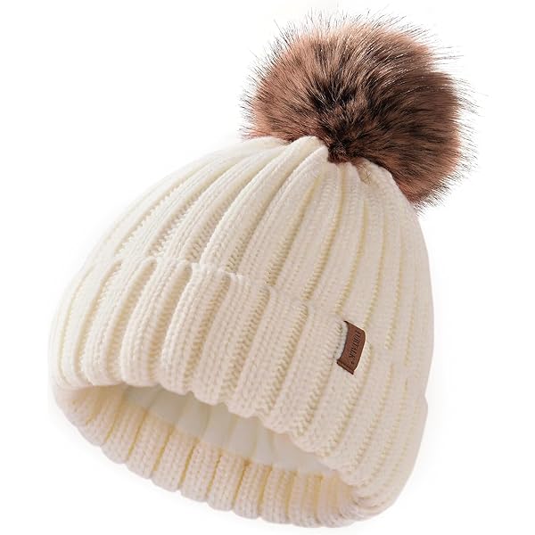 Amazon.com: FURTALK Kids Winter Hat Toddler Knitted Beanie  display picture 3