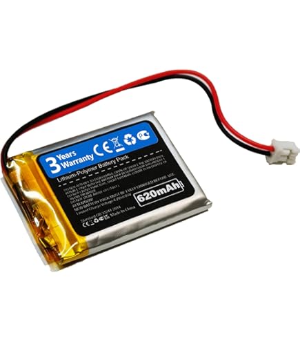 Amazon.com: 3.7V 503040 600mAh Lithium Polymer ion Battery