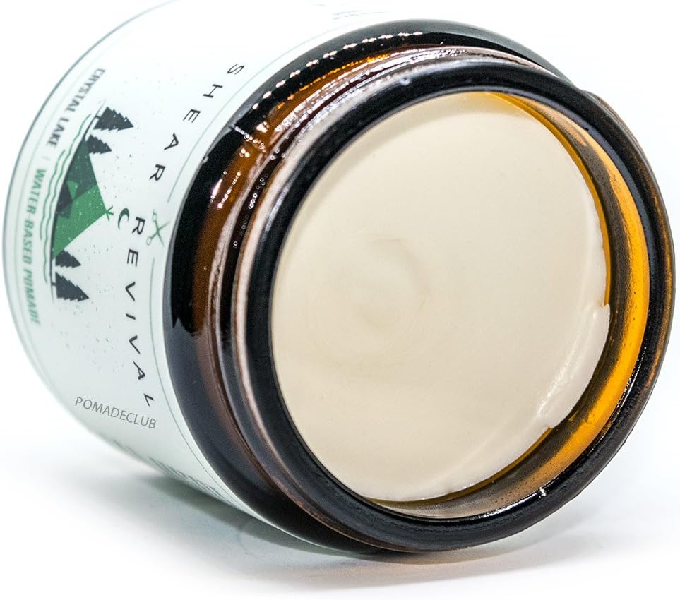 Shear Revival Gray Ghost Cream Pomade - Strong Hold Hair Styling for Men - Matte Finish, Lightweight & Vegan Formula - 96g - Image 5