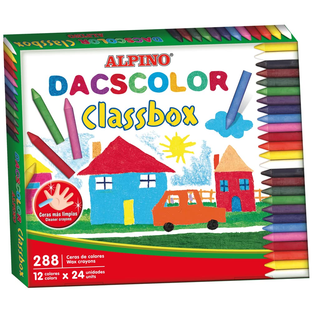 DAC dc000016 24 Units Pack of 288 Coloured Pencils x 12