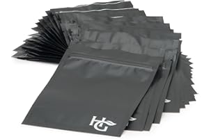 Herb Guard Smell Proof Bags by (3 x 4 inches) Airtight Seal Keeps Goods Fresh for Months (Pack of 25)