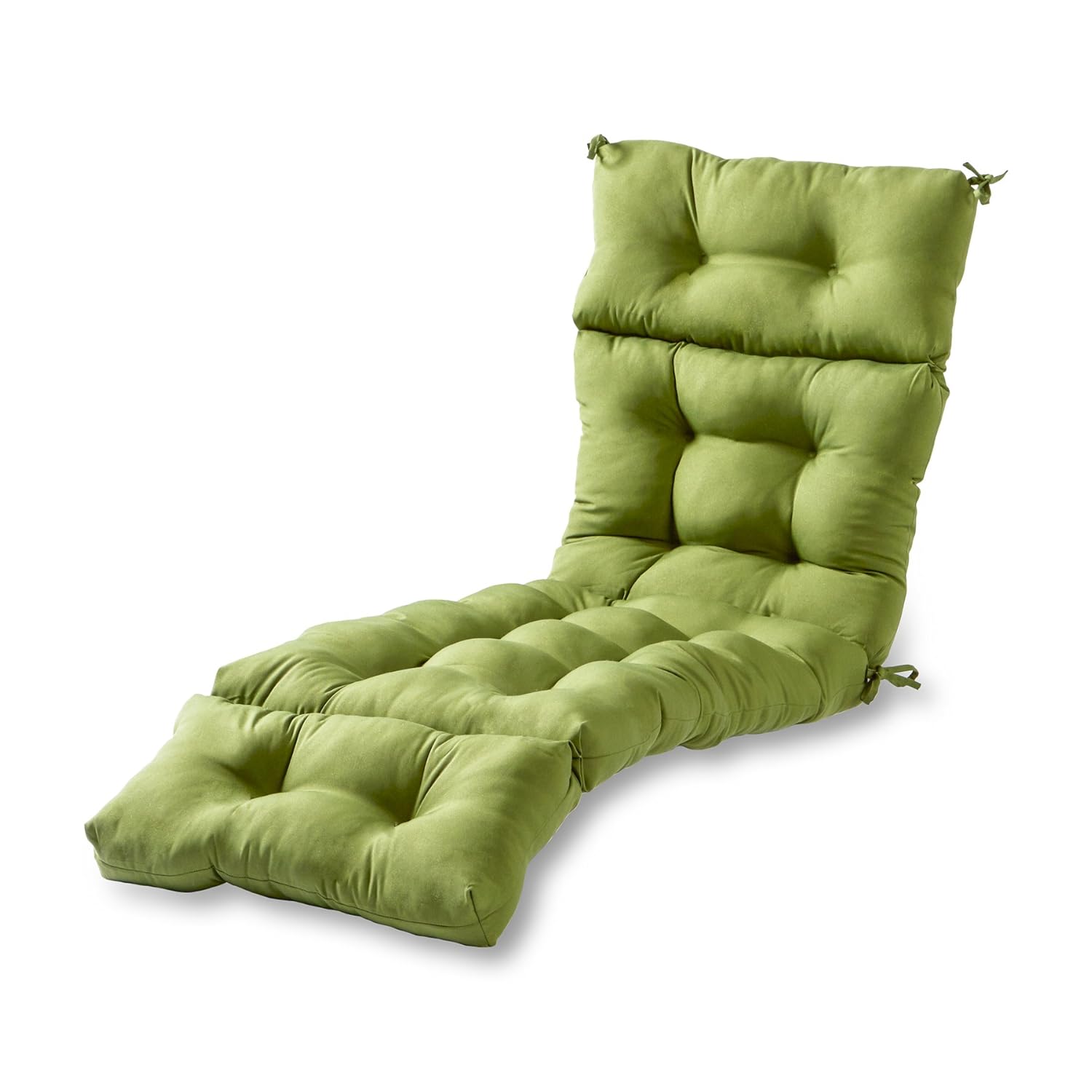 Best greendale home fashions outdoor high back chair cushion, summerside green