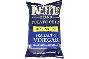 KETTLE BRAND Kettle Foods Salt And Vinegar Potato Chips, 13 OZ