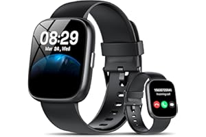 Smart Watch with Alexa Built-in, 1.83&quot; HD Touchscreen Fitness Tracker with Bluetooth Calling, Fitness Watch with Heart Rate/Sleep Monitor, 120+ Sports Modes, IP68 Waterproof Smartwatch for Android iOS5.0 out of 5 stars 3864 offers from $29.99
