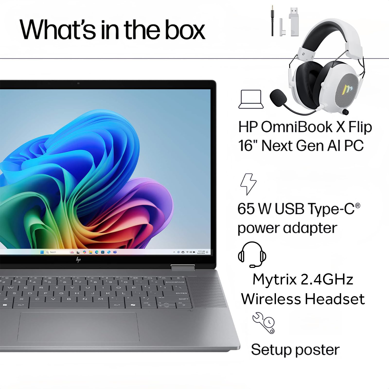 HP 2025 New Envy x360 2-in-1 Laptop, OmniBook X Flip 16