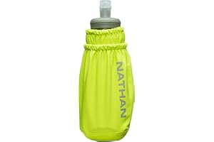 Nathan - Pinnacle 14oz Soft Flask Finish Lime/Reflective Silver OSFM