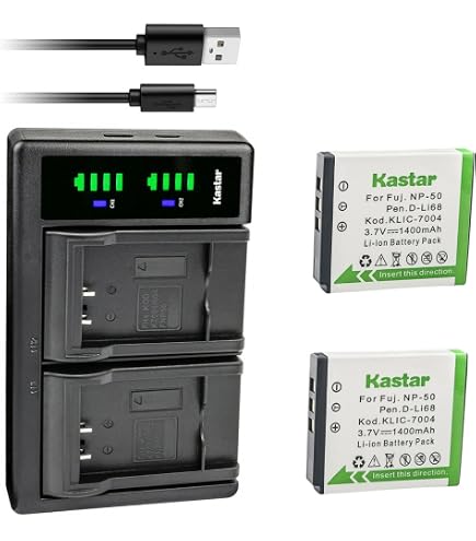 Amazon.com : Battery Pack for Fujifilm FinePix F50FD, F60FD