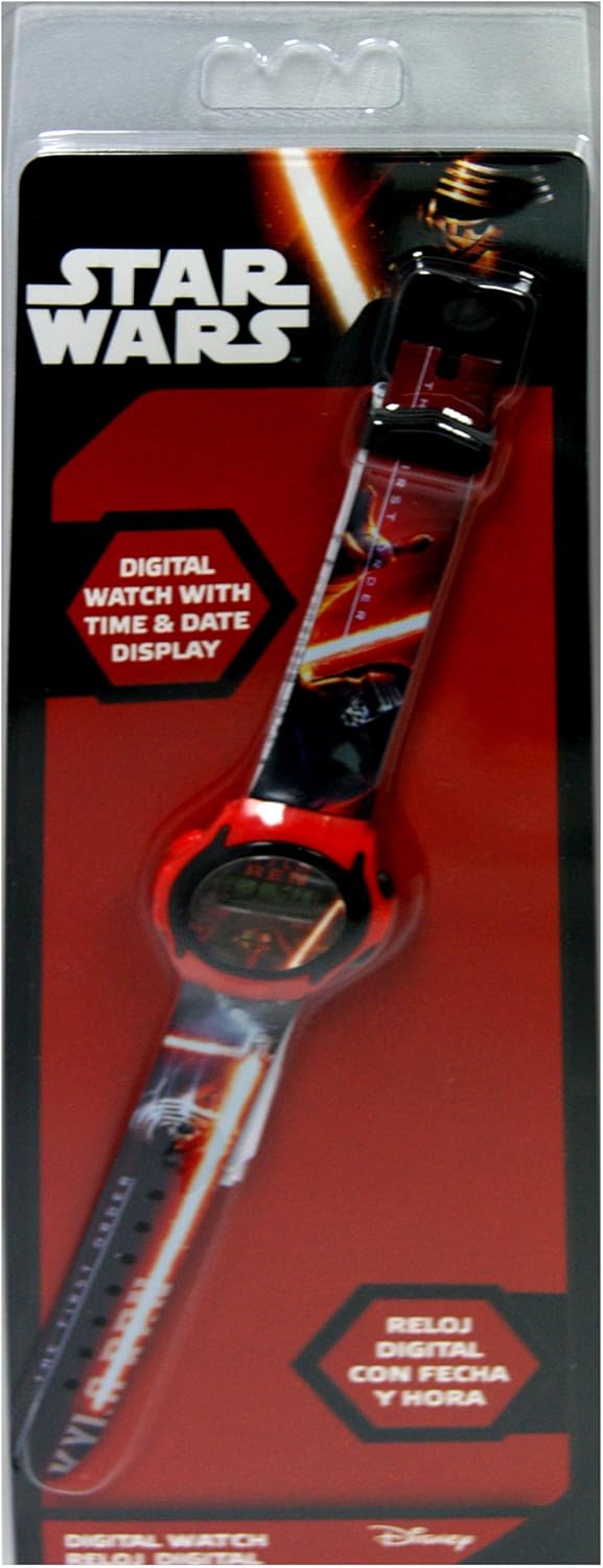 Star Wars Reloj proyector, Reloj Digital para Niños, con Licencia ...