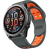 MYSNBKN Compatible with Fenix 8 47mm/Fenix E/Fenix 7/6/5 Watch Band 22mm Easy-fit Silicone Soft Sport Band Replacment for Fenix 7 Pro/Fenix 6 Pro/Fenix 5 Plus/Forerunner 945/935 Smartwatches