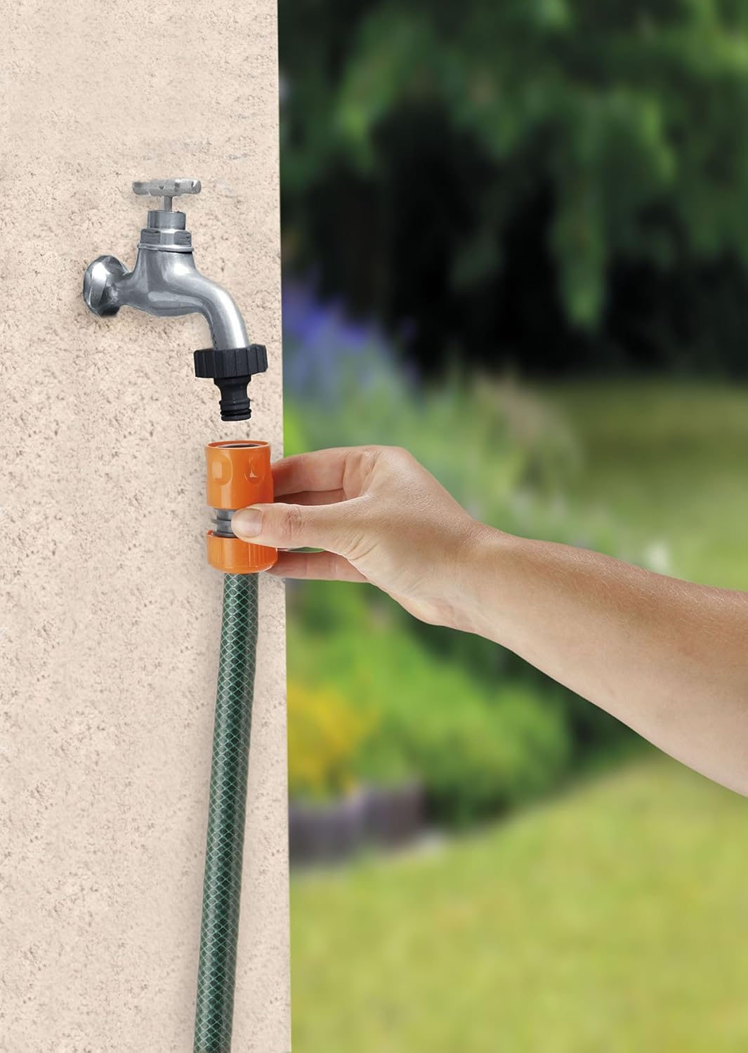 Greengeers 97274 Quick Coupling 19 mm, Orange, Small - Image 3