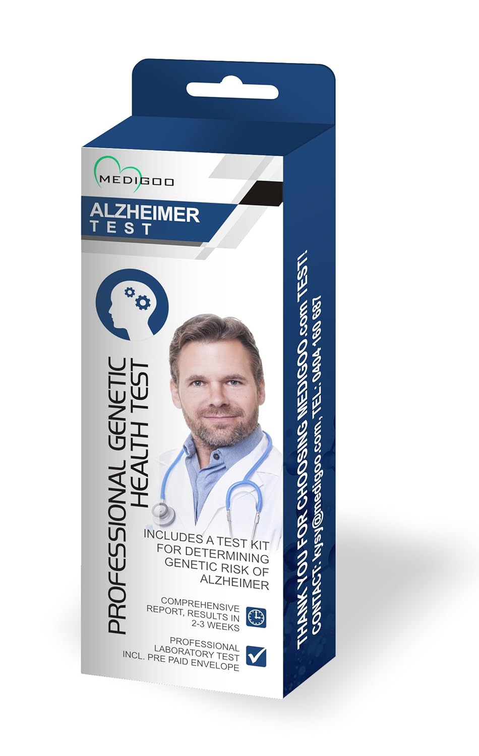 DNA Alzheimer Test kit to determing risk factors Amazon.co.uk