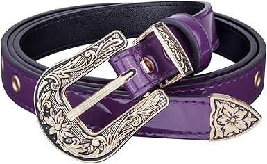 purple belts for dresses