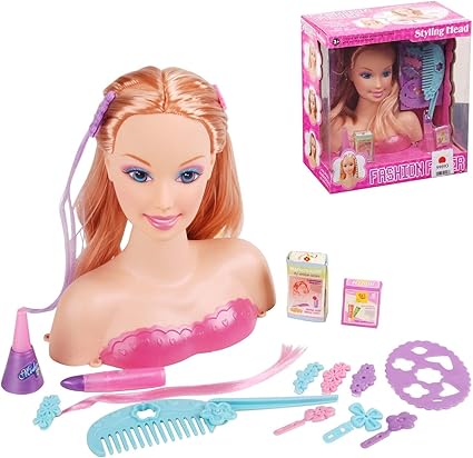 Tête A Coiffer Fille Enfant Poupée Jeu Jouet Fille Chambre