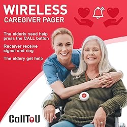 CallToU Wireless Caregiver Pager Smart Call System