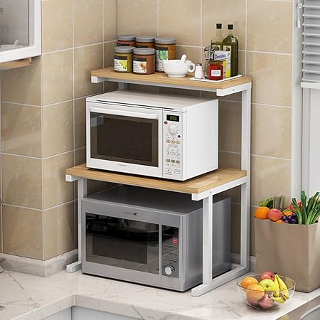 Horno microondas Horno Multifuncional Rack Cocina Estante ...