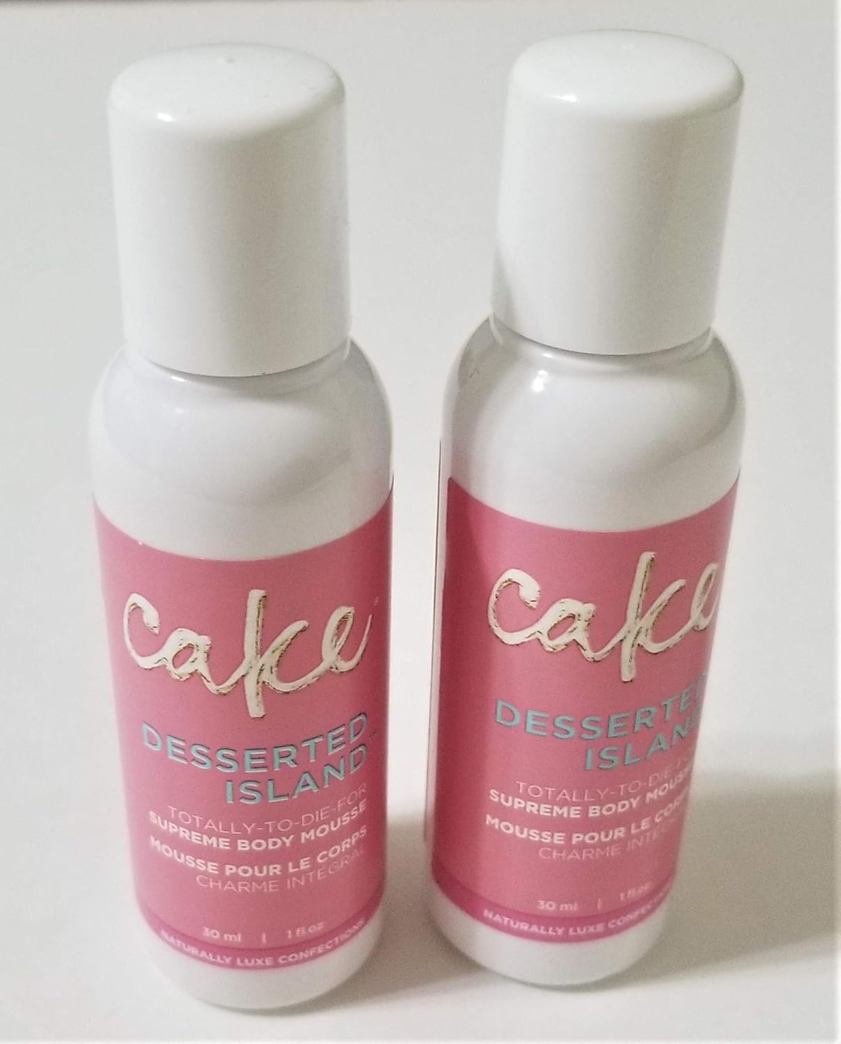 Cake Desserted Island Supreme Body Mousse Travel Size, Set