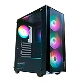 RAIDMAX V100 Gaming Case with 4 Pre-Installed