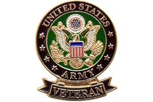 WOWSER United States Military Branch Veteran Lapel Pin, Patriotic Gift, 1 Inch