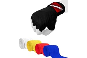Starpro Boxing Hand Wraps for Ultimate Wrist Support - Ideal for Boxing, Fitness, Training - Thumb Loop for Quick Wrap - -Mul