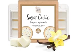 Aira Christmas Wax Melt - Organic, Vegan, Kosher, Scented Soy Wax Cubes w/Essential Oil Blends - No Chemical 100% Soy Wax Mel