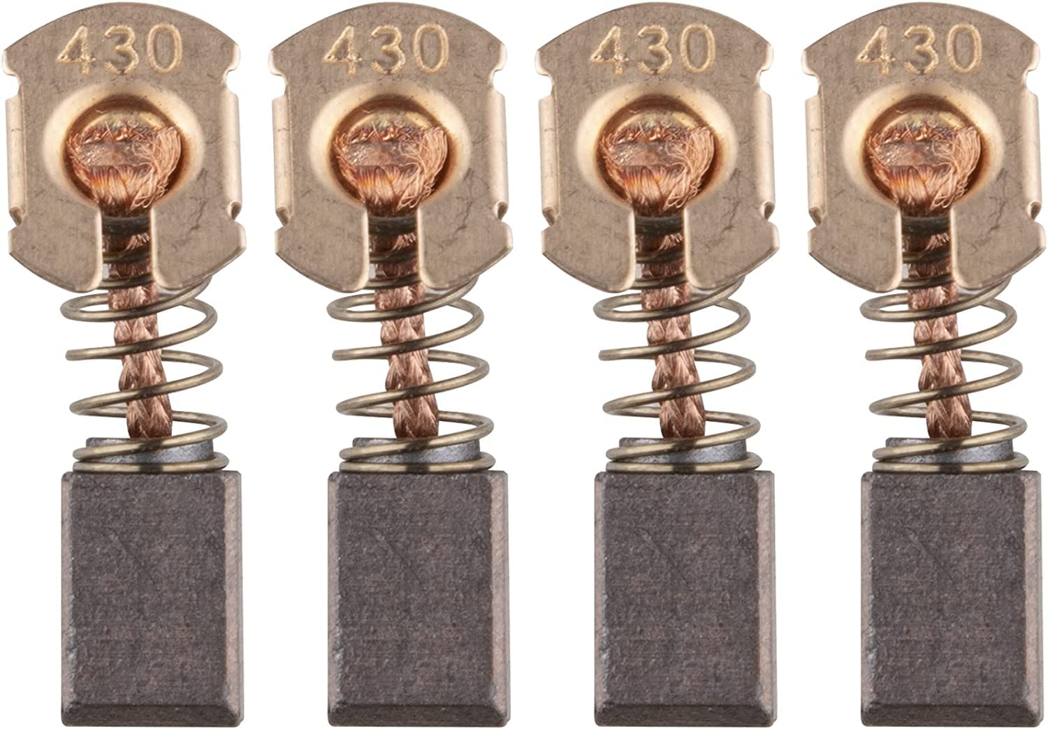 Pulchra 4PCS CB430 Carbon Brushes for Makita Angle Grinder 18V LXT BHR200 BGA450 BGA452 DGA452 Motor Brushes 191971-3 Replacement