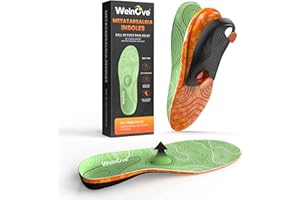 Metatarsal Pain Relief Insoles Morton's Neuroma Shoe Insert for Men & Women Relieve Ball of Foot Pain,Metatarsalgia,Arch Supp