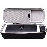 LTGEM Hard Case for Brother ADS-1700W / ADS-1800W / ADS-1300 / ADS-1200 / ADS-1350W / ADS-1250W Wireless Document Scanner - Travel Protective Carrying Storage Bag