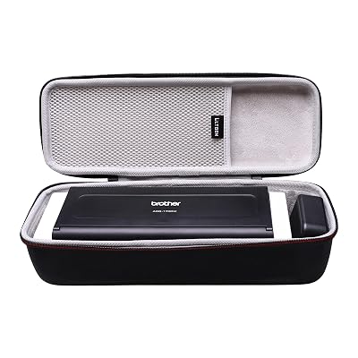 LTGEM Hard Case for Brother ADS-1700W / ADS-1800W / ADS-1300 / ADS-1200 / ADS-1350W / ADS-1250W Wireless Document Scanner - Travel Protective Carrying Storage Bag