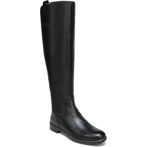 Sam & Libby Women's Percy Over-the-Knee Equestrian Boot - Burnished Buckle Detail, 1.25" Heel
